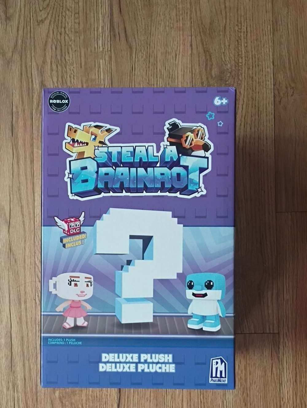 Steal A Brainrot Deluxe Plush Toy - Purple (Does Not Include The DLC Code)